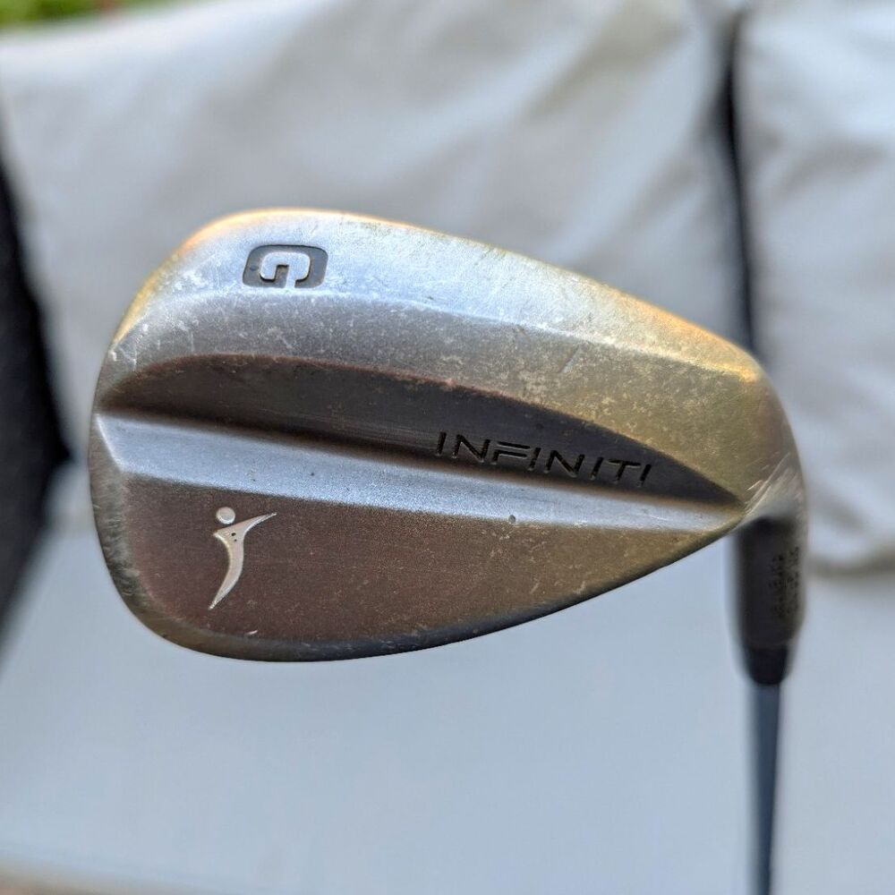 Infiniti Infiniti Gap Wedge Golf Club Steel Shaft RH Silver/Black Grip